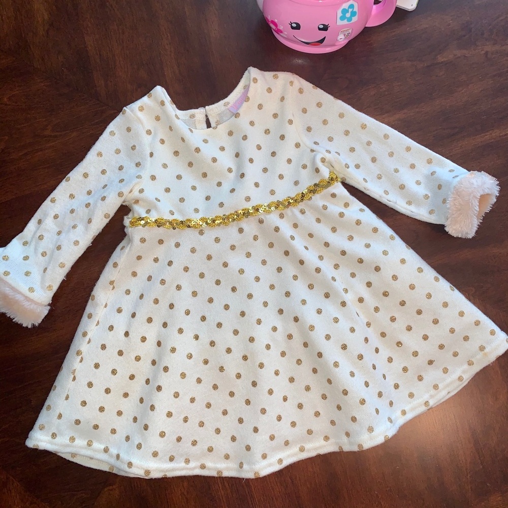 Baby Polka Dot Fluffy Dress